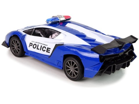 LEAN Toys Auto Wyścigowe Policja R/C Zdalnie Sterowane Policyjne + Akumulator LEAN Toys Auto Wyścigowe Policja R/C Zdalnie Sterowane Policyjne + Akumulator