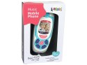 LEAN Toys Dziecięcy Edukacyjny Telefon Komórkowy Melodia Niebieski