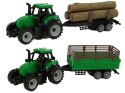 LEAN Toys Farma Stodoła Zagroda Dla Zwierząt Gospodarstwo Dwa Traktory