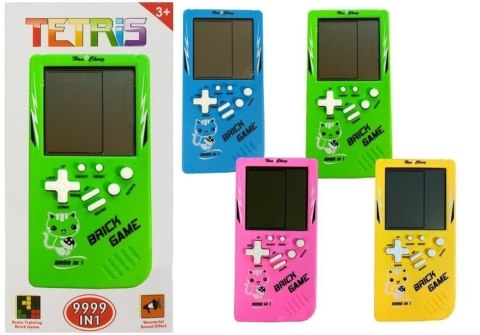 LEAN Toys Gra Elektroniczna Tetris Brick Game Niebieska LEAN Toys Gra Elektroniczna Tetris Brick Game Niebieska