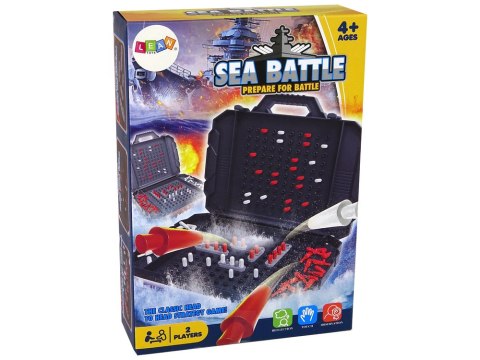 LEAN Toys Gra Strategiczna W Statki Bitwa Morska Okręty LEAN Toys Gra Strategiczna W Statki Bitwa Morska Okręty
