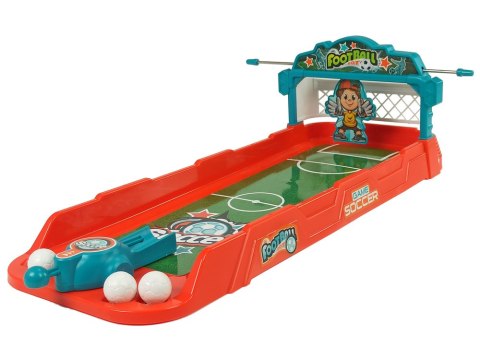 LEAN Toys Gra Zręcznościowa Stołowa Piłka Nożna Wyrzutnia Bramka Karty LEAN Toys Gra Zręcznościowa Stołowa Piłka Nożna Wyrzutnia Bramka Karty