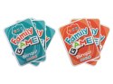 LEAN Toys Gra Zręcznościowa Stołowa Piłka Nożna Wyrzutnia Bramka Karty
