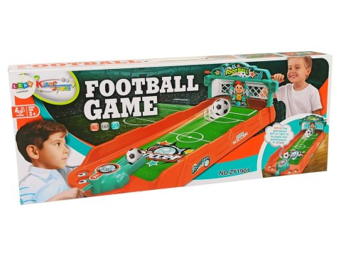LEAN Toys Gra Zręcznościowa Stołowa Piłka Nożna Wyrzutnia Bramka Karty LEAN Toys Gra Zręcznościowa Stołowa Piłka Nożna Wyrzutnia Bramka Karty