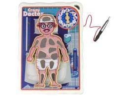 LEAN Toys Gra Zręcznościowa Szalony Doktor Operacja Plansza