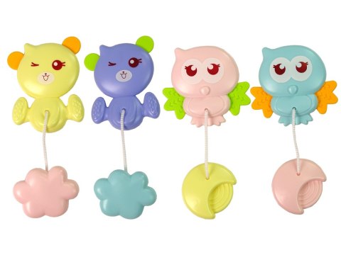 LEAN Toys Karuzela Do Łóżeczka Projektor Pilot Melodie Odgłosy Zwierząt Niebieski LEAN Toys Karuzela Do Łóżeczka Projektor Pilot Melodie Odgłosy Zwierząt Niebieski