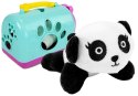 LEAN Toys Mała Panda z Transporterem Maskotka