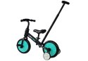 LEAN Trike Rower Biegowy Trójkołowy Na Pedały 3w1 Czarno-Miętowy
