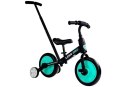 LEAN Trike Rower Biegowy Trójkołowy Na Pedały 3w1 Czarno-Miętowy