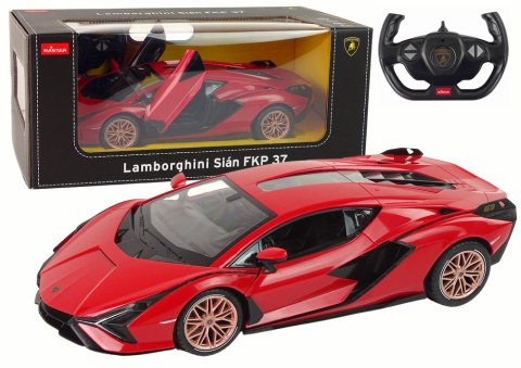 Rastar Auto R/C Lamborghini Sian FKP 37 Rastar 1:14 Czerwone Na Pilota Rastar Auto R/C Lamborghini Sian FKP 37 Rastar 1:14 Czerwone Na Pilota