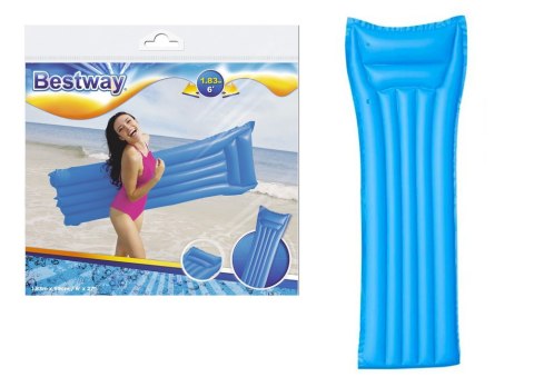 Bestway Dmuchany Materac Do Pływania Niebieski 183 x 69 cm Bestway 44007