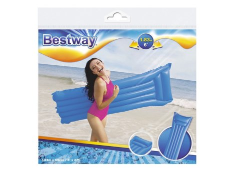 Bestway Dmuchany Materac Do Pływania Niebieski 183 x 69 cm Bestway 44007 Bestway Dmuchany Materac Do Pływania Niebieski 183 x 69 cm Bestway 44007