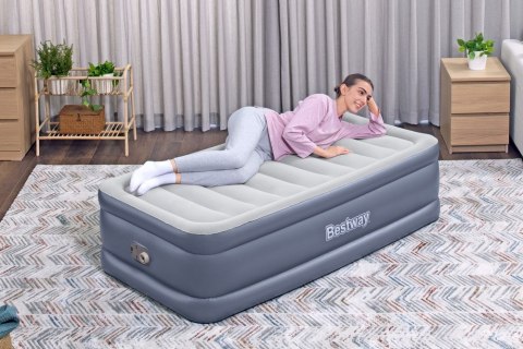 Bestway Dmuchany Materac Z Pompką 191 x 97 x 51 cm Bestway 6713G Bestway Dmuchany Materac Z Pompką 191 x 97 x 51 cm Bestway 6713G