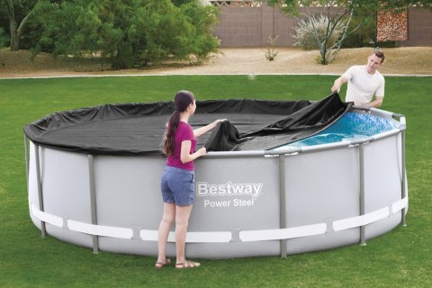 Bestway Pokrywa Do Basenu Stelażowego 427cm Bestway 58248 Bestway Pokrywa Do Basenu Stelażowego 427cm Bestway 58248