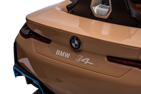 LEAN CARS Auto Na Akumulator BMW I4 Złote 4x4 LEAN CARS Auto Na Akumulator BMW I4 Złote 4x4