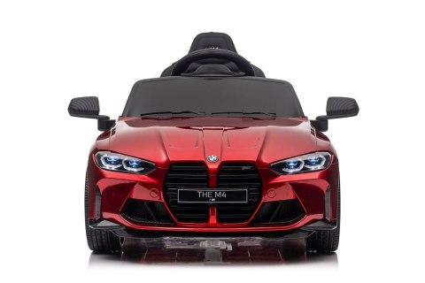 LEAN CARS Auto Na Akumulator BMW M4 Czerwone Lakierowane LEAN CARS Auto Na Akumulator BMW M4 Czerwone Lakierowane