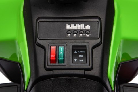 LEAN CARS Quad Na Akumulator GTS1155 Zielony LEAN CARS Quad Na Akumulator GTS1155 Zielony