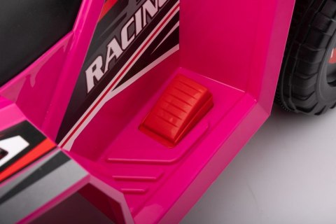 LEAN CARS Quad Na Akumulator XMX630T Różowy Z Przyczepą LEAN CARS Quad Na Akumulator XMX630T Różowy Z Przyczepą