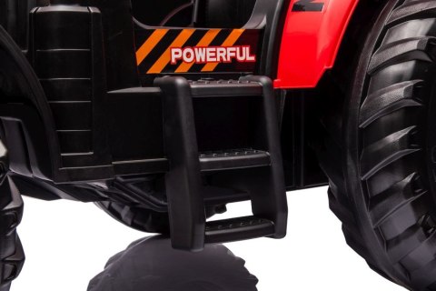 LEAN CARS Traktor Na Akumulator A011 24V Czerwony LEAN CARS Traktor Na Akumulator A011 24V Czerwony