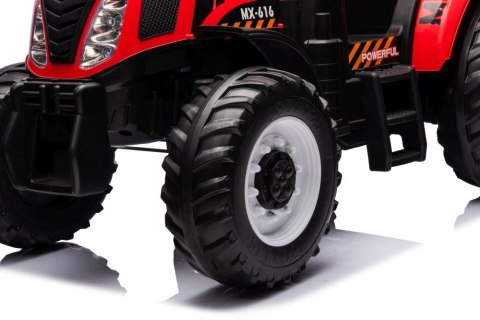 LEAN CARS Traktor Na Akumulator A011 24V Czerwony LEAN CARS Traktor Na Akumulator A011 24V Czerwony