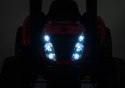 LEAN CARS Traktor Na Akumulator A011 24V Czerwony