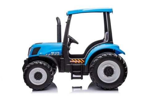 LEAN CARS Traktor Na Akumulator A011 24V Niebieski LEAN CARS Traktor Na Akumulator A011 24V Niebieski