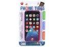 LEAN TOYS Dziecięcy Telefon Ze Światłem i Muzyką Różowy