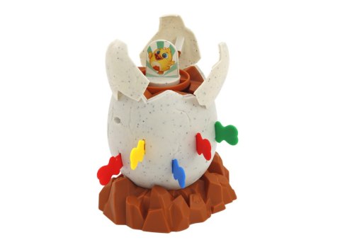 LEAN TOYS Gra Interaktywna Wyskakujący Kurczak Jajko Patyczki LEAN TOYS Gra Interaktywna Wyskakujący Kurczak Jajko Patyczki