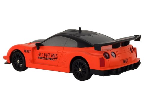 LEAN Toys Autko Sportowe Zdalnie Sterowane R/C 1:24 Pomarańczowe Wymienne Koła LEAN Toys Autko Sportowe Zdalnie Sterowane R/C 1:24 Pomarańczowe Wymienne Koła
