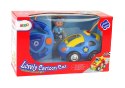 LEAN Toys Auto Dla Malucha Policja Zdalnie Sterowane R/C Światło Dźwięk