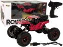 LEAN Toys Auto RC Zdalnie Sterowane 1:16 Czarne Czerwone
