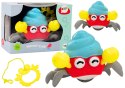 LEAN Toys Chodzący Krabik Nakręcany Kolorowy Krab Pełzający Interaktywny