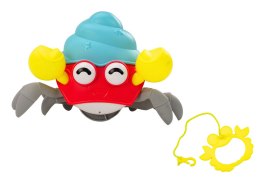 LEAN Toys Chodzący Krabik Nakręcany Kolorowy Krab Pełzający Interaktywny