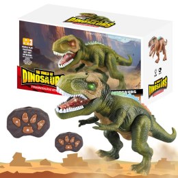 LEAN Toys Dinozaur T-Rex Zdalnie Sterowany RC Światła Dźwięk