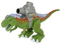 LEAN Toys Dinozaur z Katapultą Chodzi Strzela Zielony
