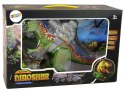 LEAN Toys Dinozaur z Katapultą Chodzi Strzela Zielony