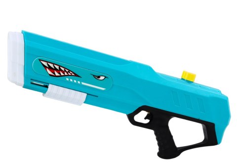 LEAN Toys Duży Pistolet Na Wodę Rekin Pompka Zielony 57cm LEAN Toys Duży Pistolet Na Wodę Rekin Pompka Zielony 57cm