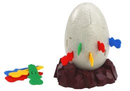 LEAN Toys Gra Zręcznościowa Dinozaur W Jajku Wyskakujący Jajo Dinozaura