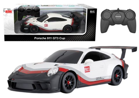 Rastar Auto RC 1:18 Rastar Porshe 911 GT3 Biało-Szare Rastar Auto RC 1:18 Rastar Porshe 911 GT3 Biało-Szare