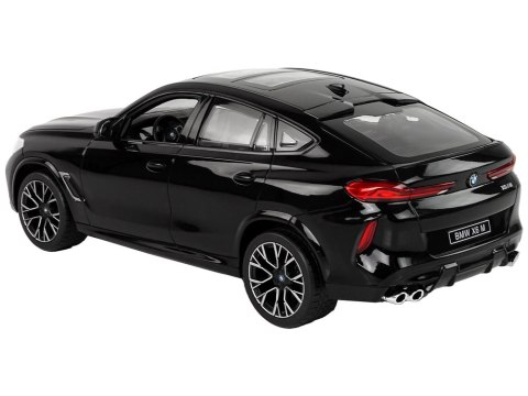 Rastar Auto R/C Bmw X6 M 1:14 Rastar Czarne Rastar Auto R/C Bmw X6 M 1:14 Rastar Czarne