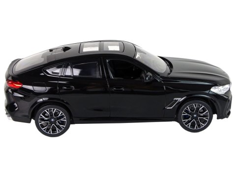 Rastar Auto R/C Bmw X6 M 1:14 Rastar Czarne Rastar Auto R/C Bmw X6 M 1:14 Rastar Czarne