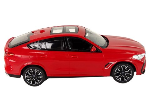 Rastar Auto R/C Bmw X6 M 1:14 Rastar Czerwone Rastar Auto R/C Bmw X6 M 1:14 Rastar Czerwone