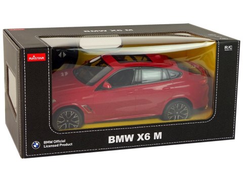 Rastar Auto R/C Bmw X6 M 1:14 Rastar Czerwone Rastar Auto R/C Bmw X6 M 1:14 Rastar Czerwone