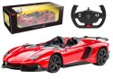 Rastar Auto RC Rastar 1:12 Lamborghini Aventador Czerwone Cabrio