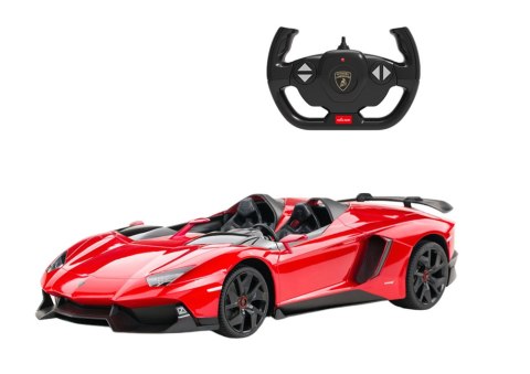 Rastar Auto RC Rastar 1:12 Lamborghini Aventador Czerwone Cabrio Rastar Auto RC Rastar 1:12 Lamborghini Aventador Czerwone Cabrio