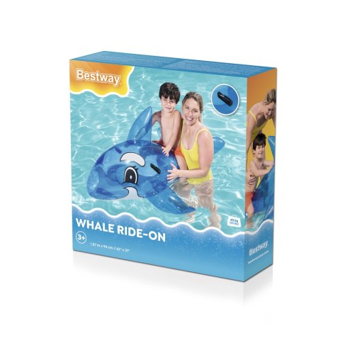 Bestway Dmuchany Wieloryb Do Pływania 157 x 94 cm Bestway 41037 Bestway Dmuchany Wieloryb Do Pływania 157 x 94 cm Bestway 41037