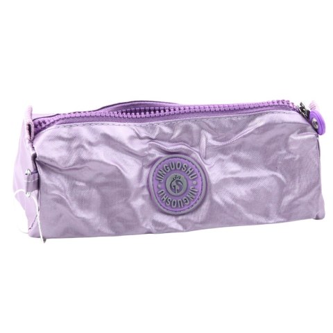 LEAN Piórnik Szkolny Organizer Jednokomorowy Fioletowy 21,5cm LEAN Piórnik Szkolny Organizer Jednokomorowy Fioletowy 21,5cm