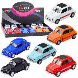 LEAN TOYS Autko Klasyczne Kolekcjonerskie Z Napędem Otwierane Drzwi 1:36