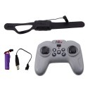 LEAN Toys Auto Sportowe Wyścigówka Zdalnie Sterowana RC Efekt Dymu 2.4G Czerwona