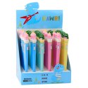 LEAN Toys Długopis Świecący Dinozaur W Jajku Niebieski Tusz 0.7mm Mix